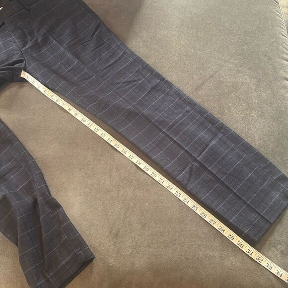 Men’s Mogu Plaid 3 Piece Formal Suit Notch Lapel Jacket 36 Pants 33 NWT - Picture 11 of 14